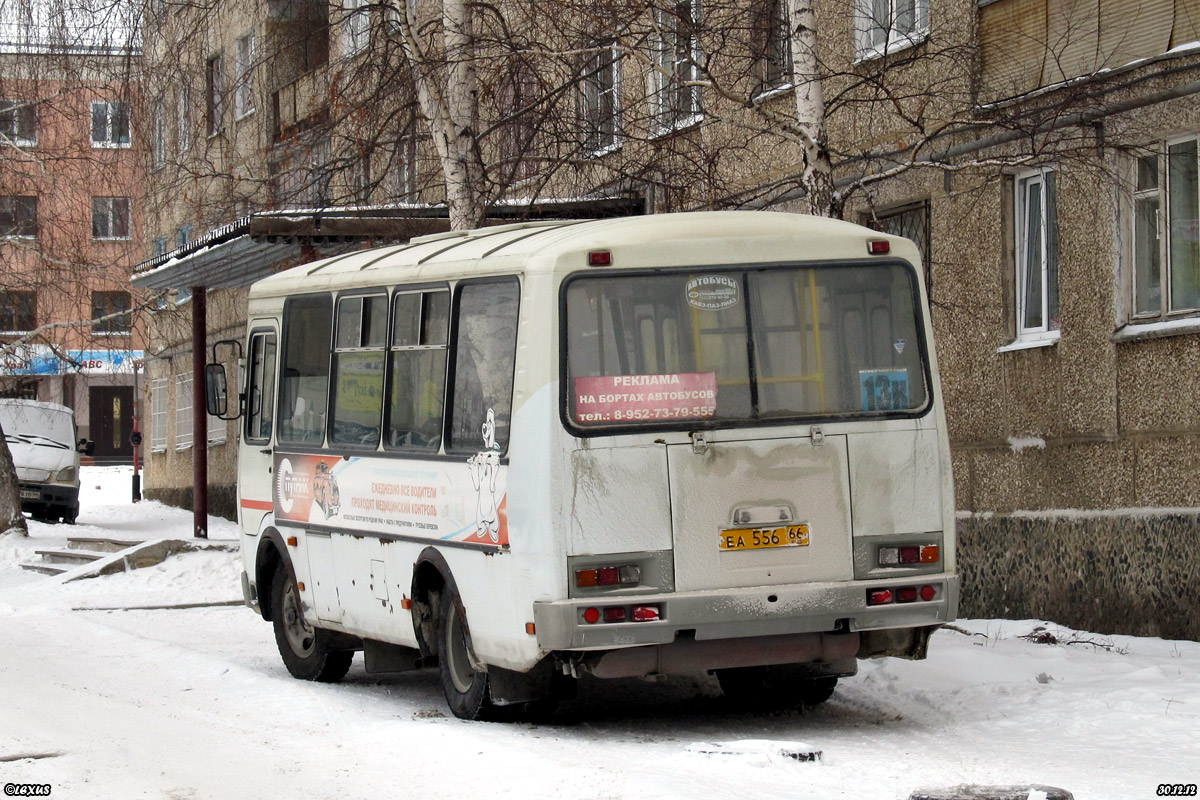 Свердловская область, ПАЗ-32054 № ЕА 556 66