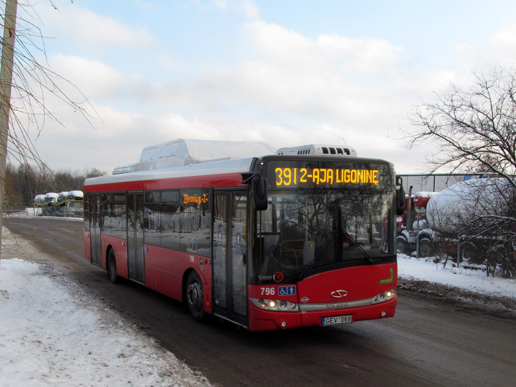 Литва, Solaris Urbino III 12 CNG № 796