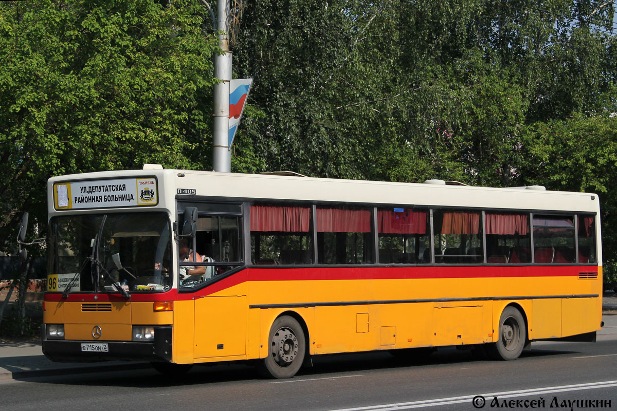 Тюменская область, Mercedes-Benz O405 № В 715 ОМ 72