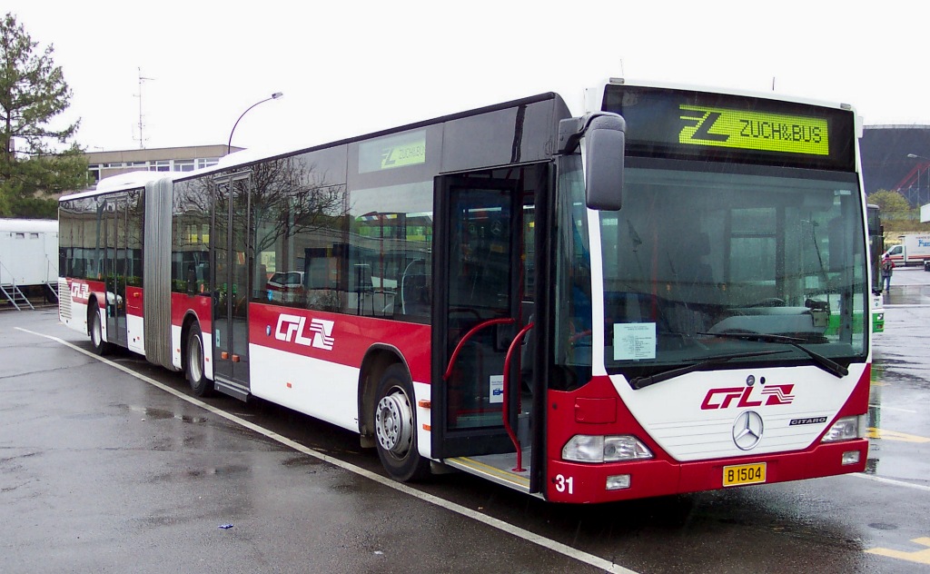 Люксембург, Mercedes-Benz O530G Citaro G № 31