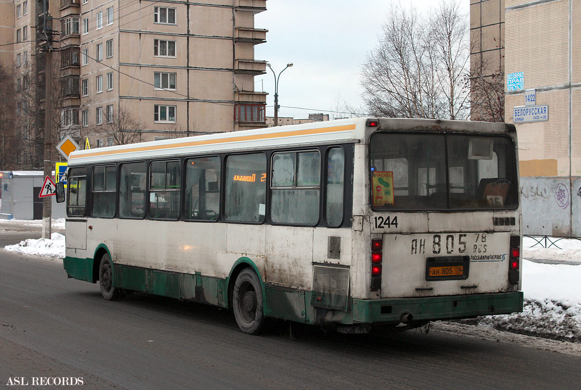 Санкт-Петербург, ЛиАЗ-5256.25 № 1244