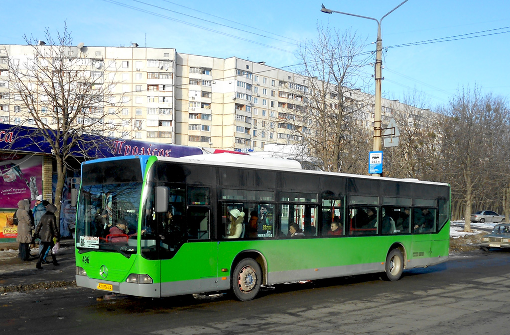 Харьковская область, Mercedes-Benz O530 Citaro (Spain) № 496