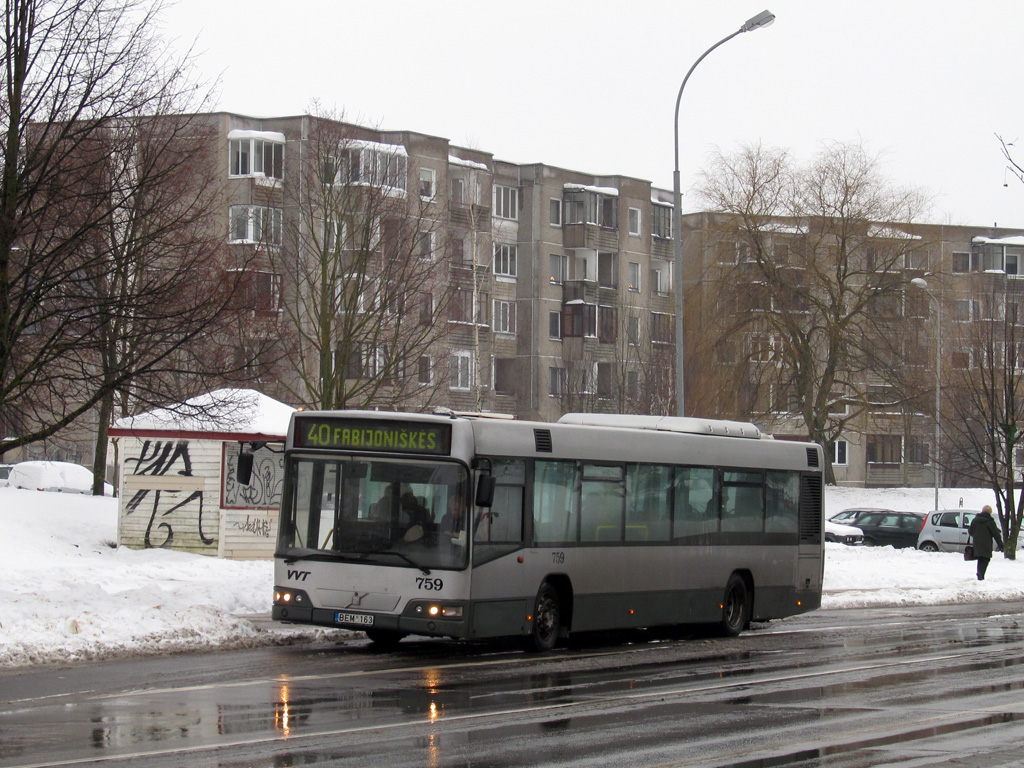 Литва, Volvo 7700 № 759