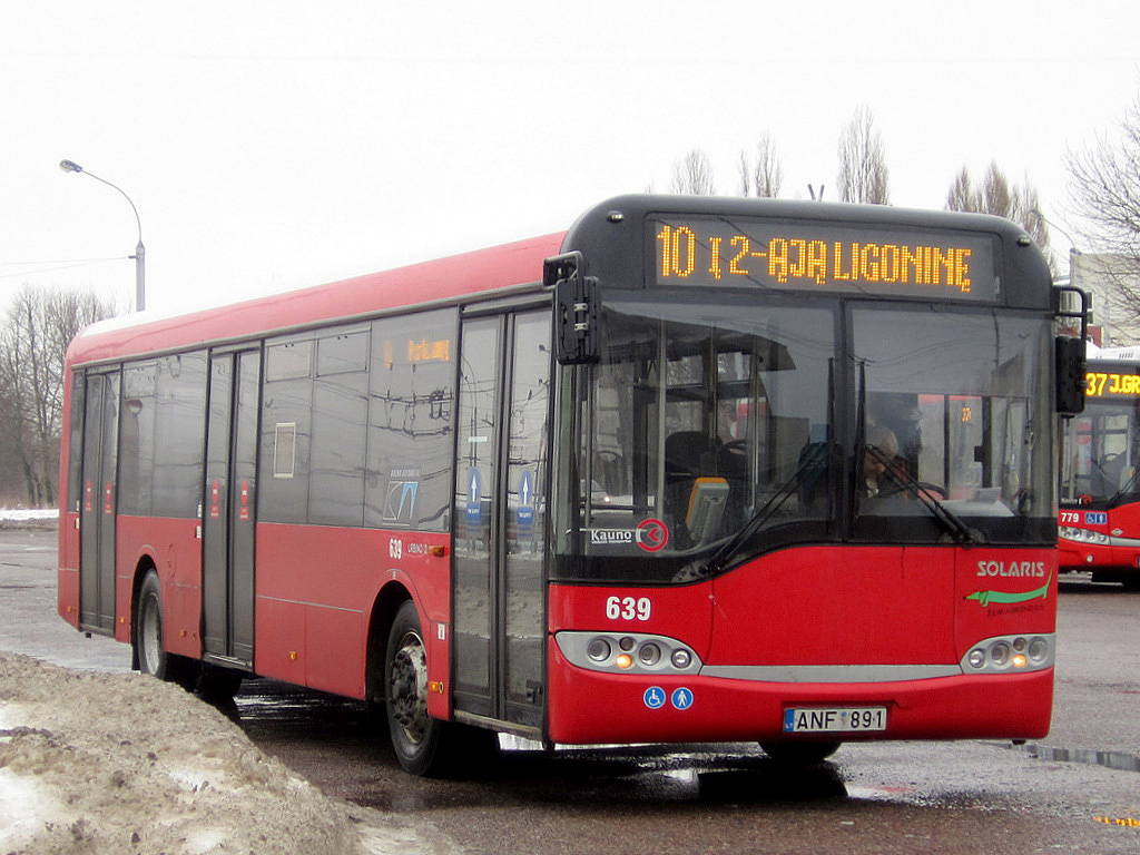 Литва, Solaris Urbino II 12 № 639