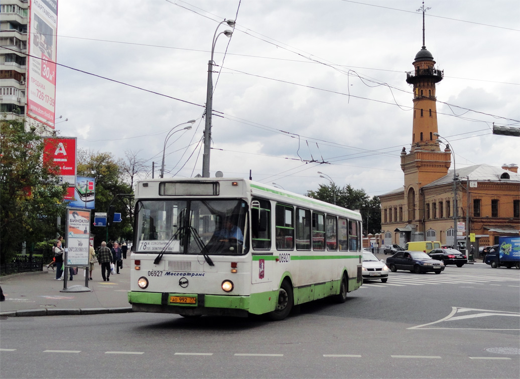 Москва, ЛиАЗ-5256.25 № 06927