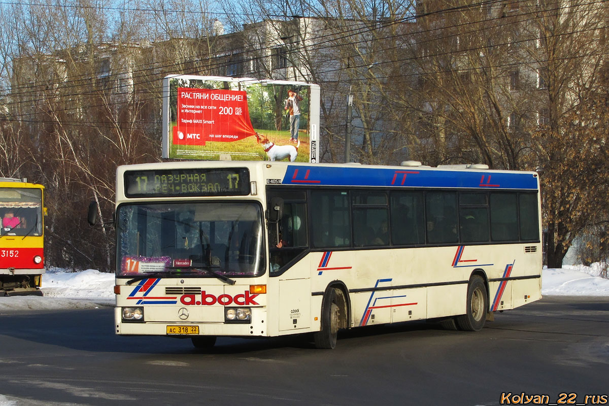 Алтайский край, Mercedes-Benz O405N № АС 318 22