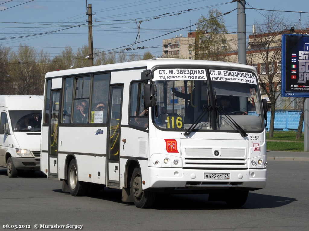 Санкт-Петербург, ПАЗ-320402-05 № Т-10