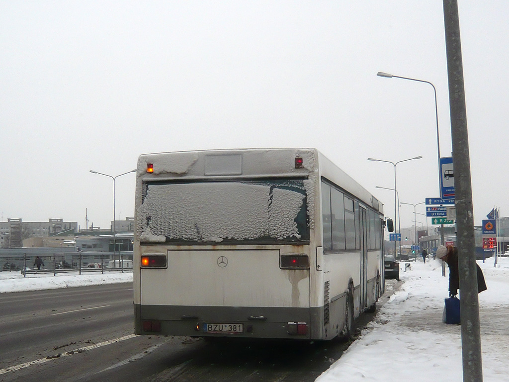 Литва, Mercedes-Benz O405N № BZU 381