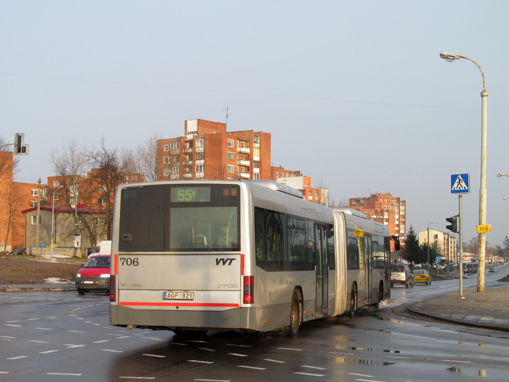 Литва, Volvo 7700A № 706