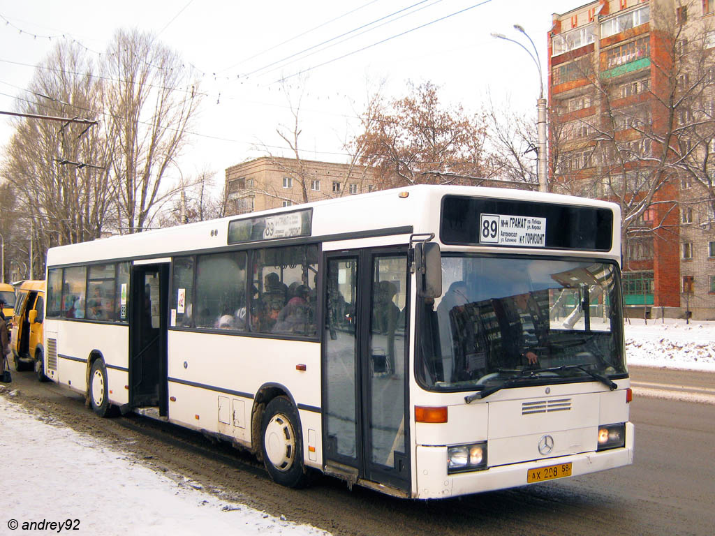 Пензенская область, Mercedes-Benz O405N № АХ 208 58