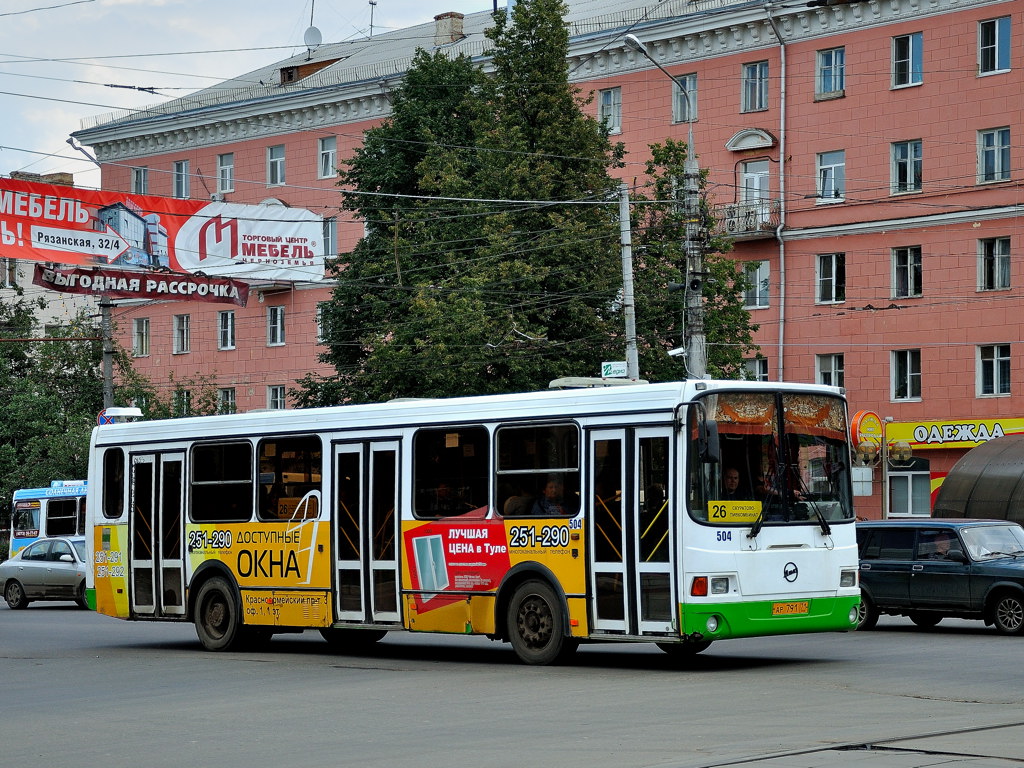 Тульская область, ЛиАЗ-5256.26 № 504