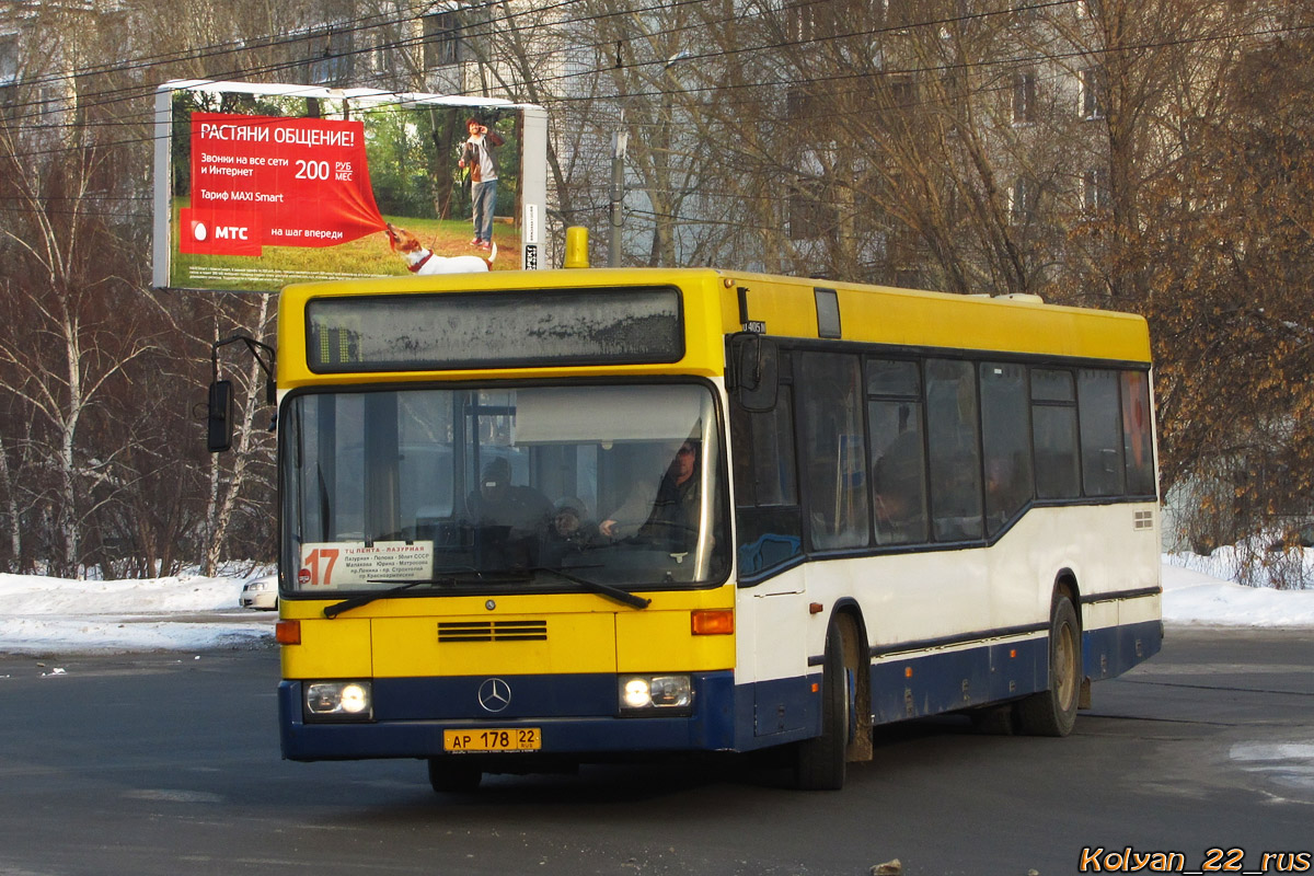 Алтайский край, Mercedes-Benz O405N2 № АР 178 22