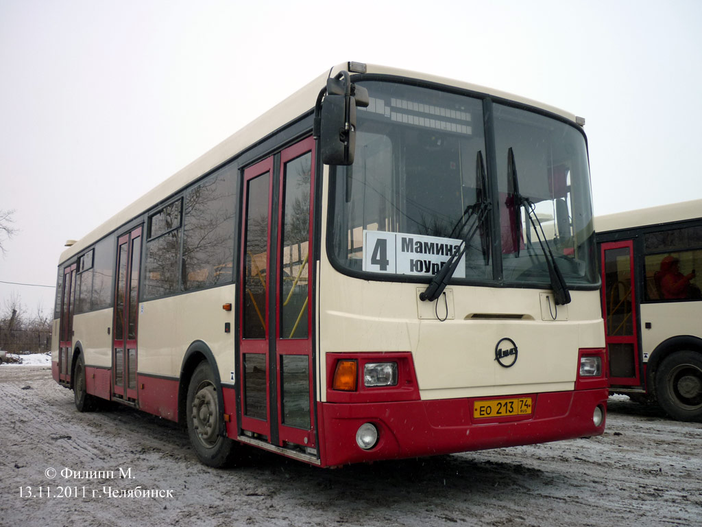 Chelyabinsk region, LiAZ-5256.53 № 5813