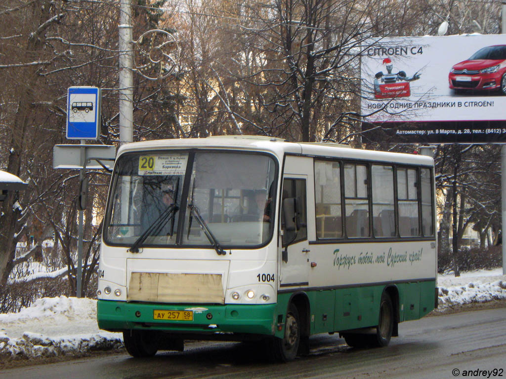 Penza region, PAZ-320402-03 č. 1004