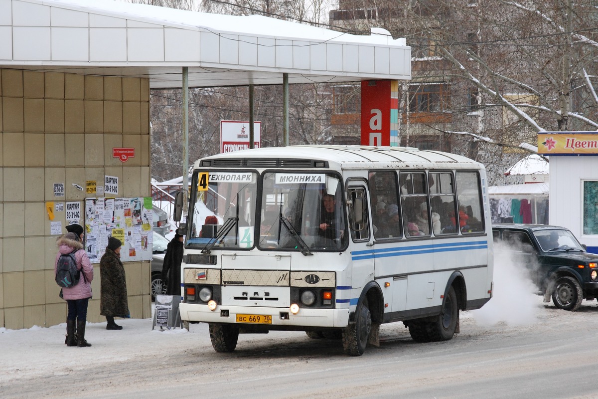 Tomsk region, PAZ-32051-110 # ВС 669 70