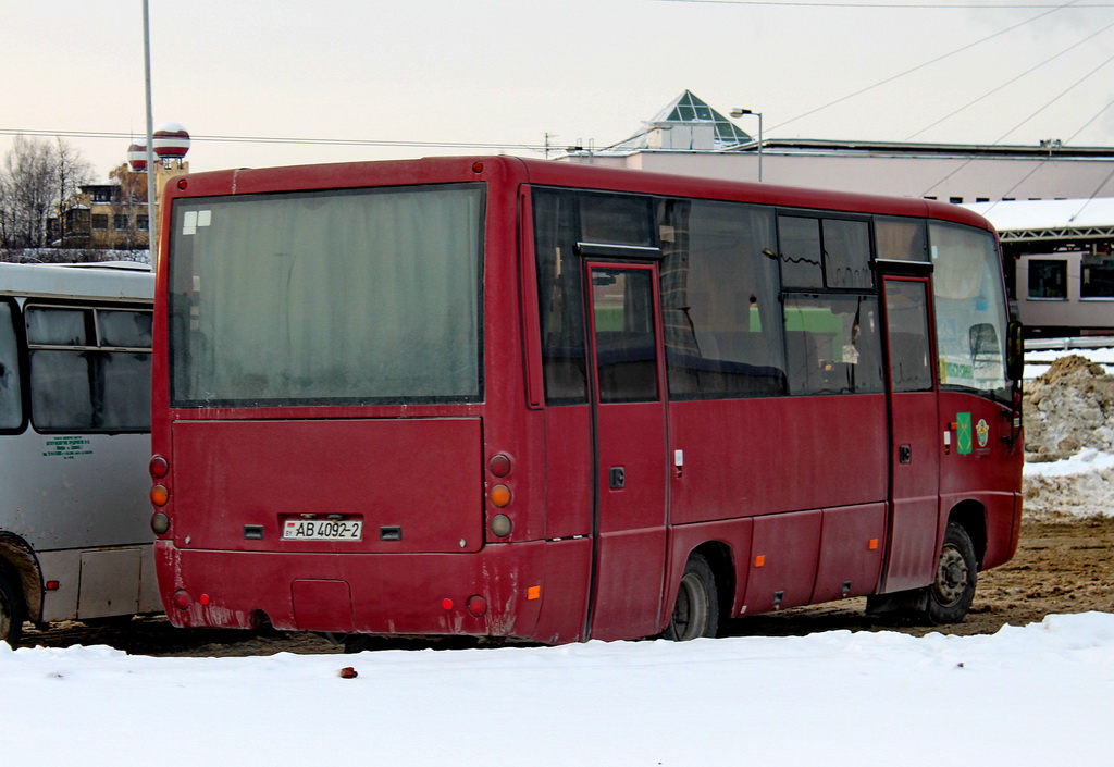 Vitebsk region, MAZ-256.170 № 020640