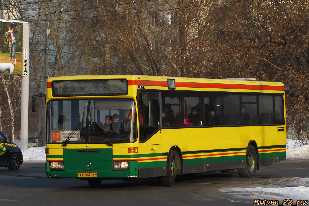 Алтайский край, Mercedes-Benz O405N № АА 442 22