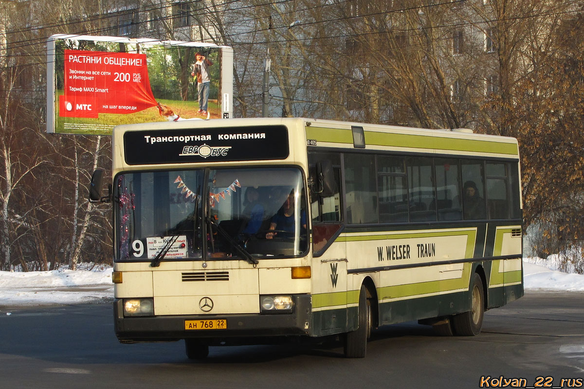 Алтайский край, Mercedes-Benz O405 № АН 768 22