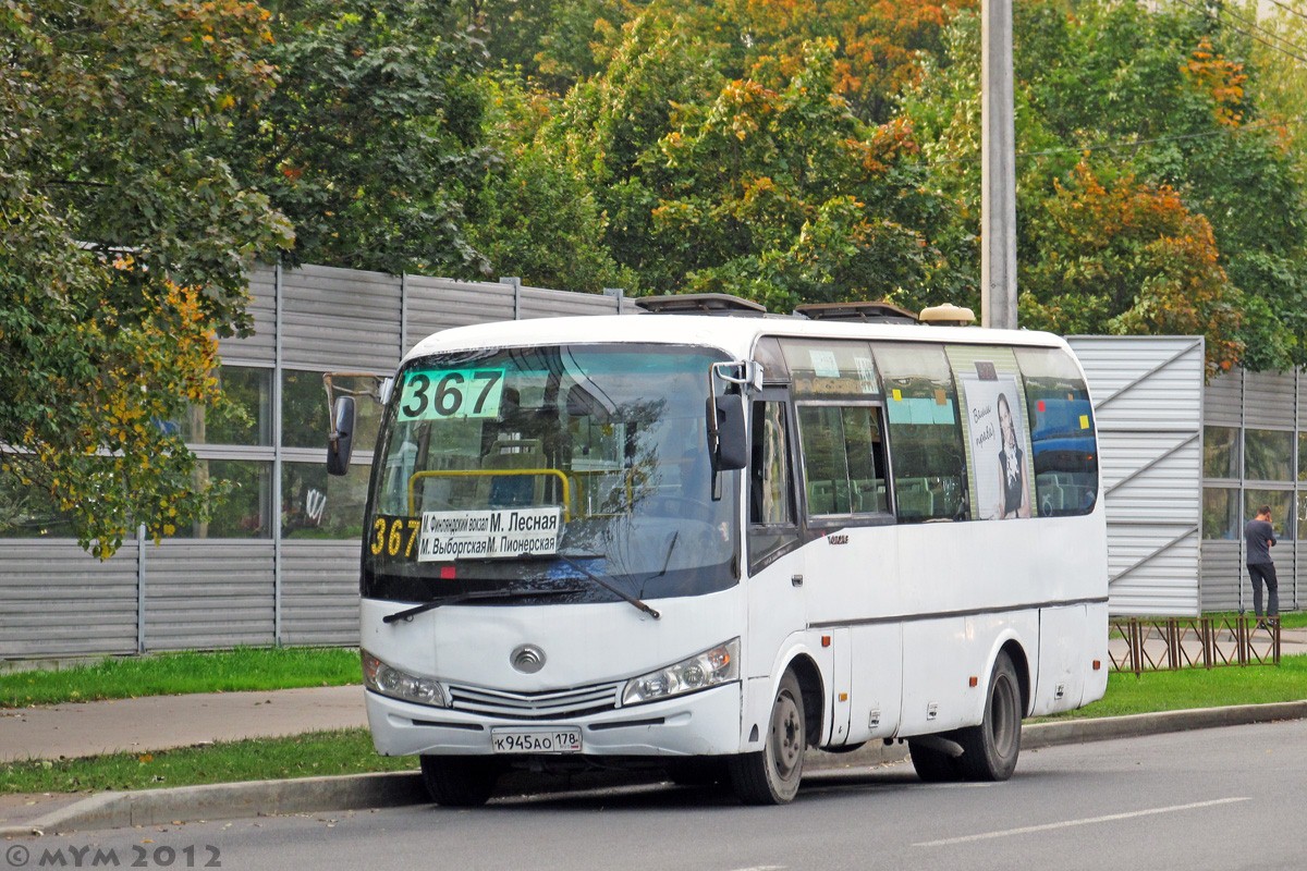 Санкт-Петербург, Yutong ZK6737D № К 945 АО 178