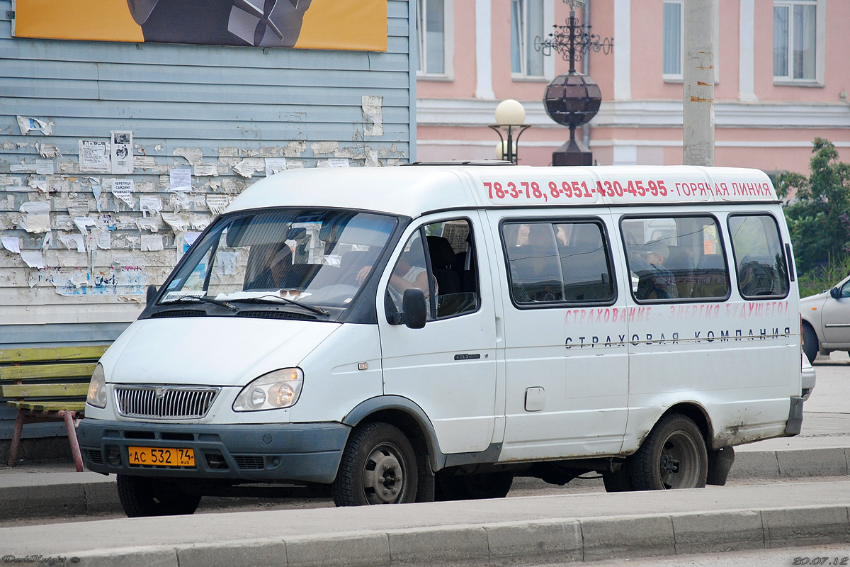 Челябинская область, ГАЗ-322132 (XTH, X96) № АС 532 74