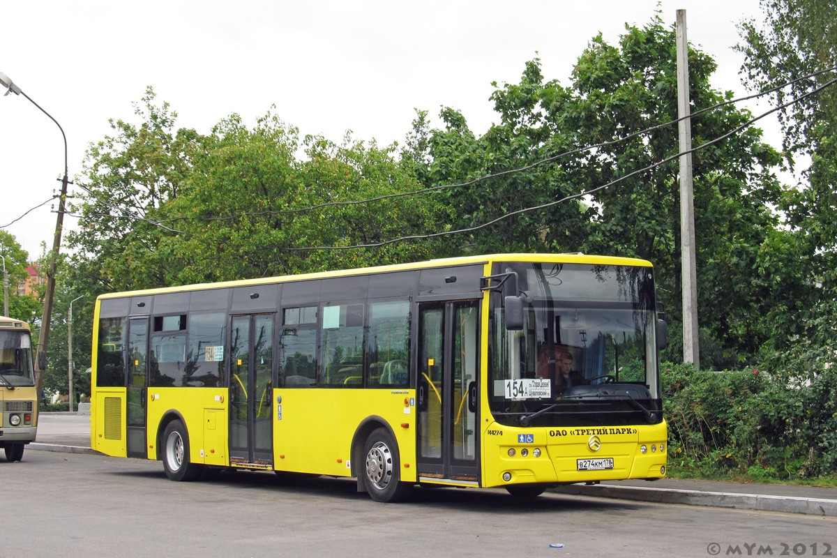 Санкт-Петербург, Golden Dragon XML6125CR № В 274 КМ 178