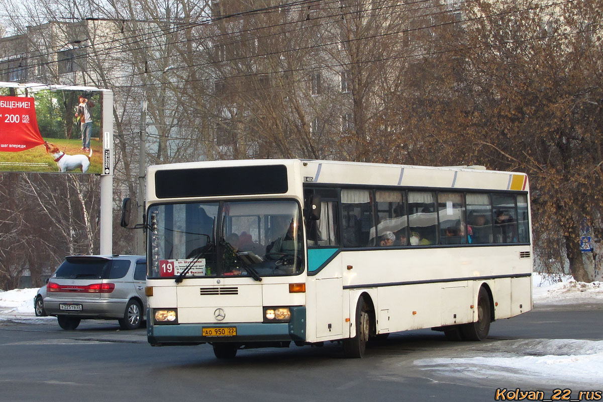 Алтайский край, Mercedes-Benz O405 № АО 950 22