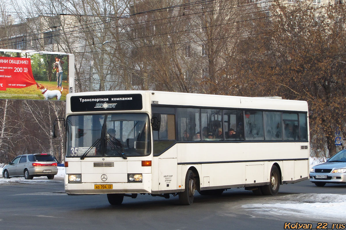 Алтайский край, Mercedes-Benz O405 № АО 704 22