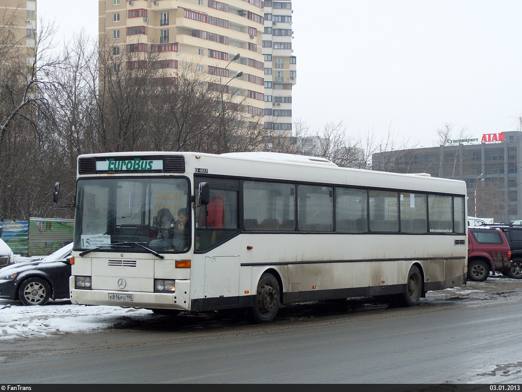 Москва, Mercedes-Benz O407 № К 816 РО 190