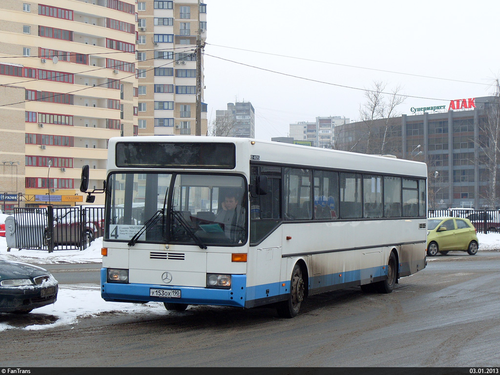 Москва, Mercedes-Benz O405 № У 153 ОХ 190