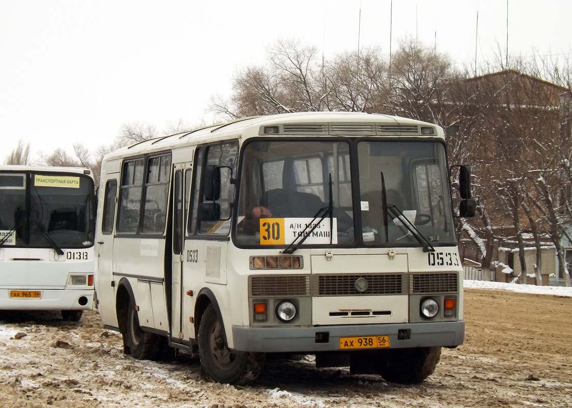 Оренбургская область, ПАЗ-32053 № 0533