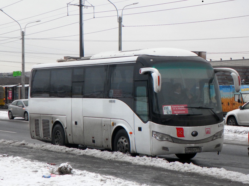 Санкт-Петербург, Yutong ZK6899HA № n750