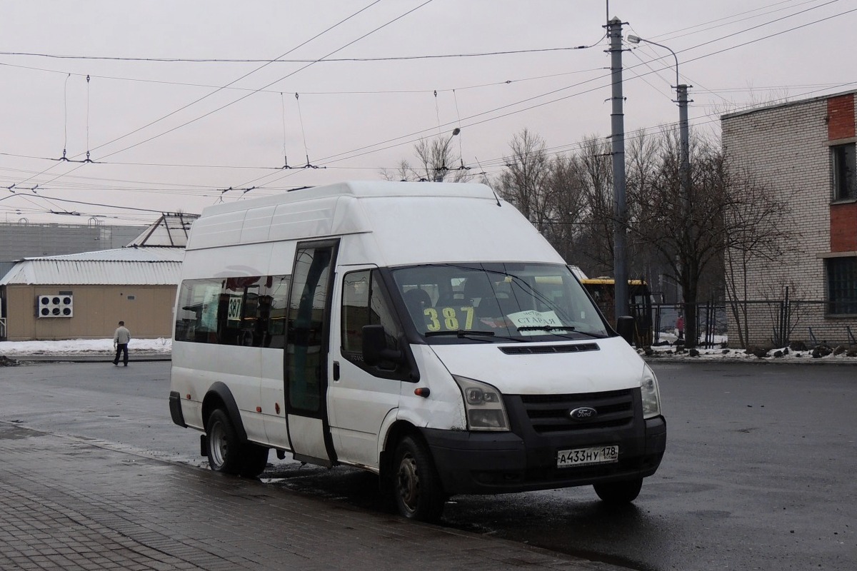 Санкт-Петербург, Нижегородец-222708  (Ford Transit) № А 433 НУ 178