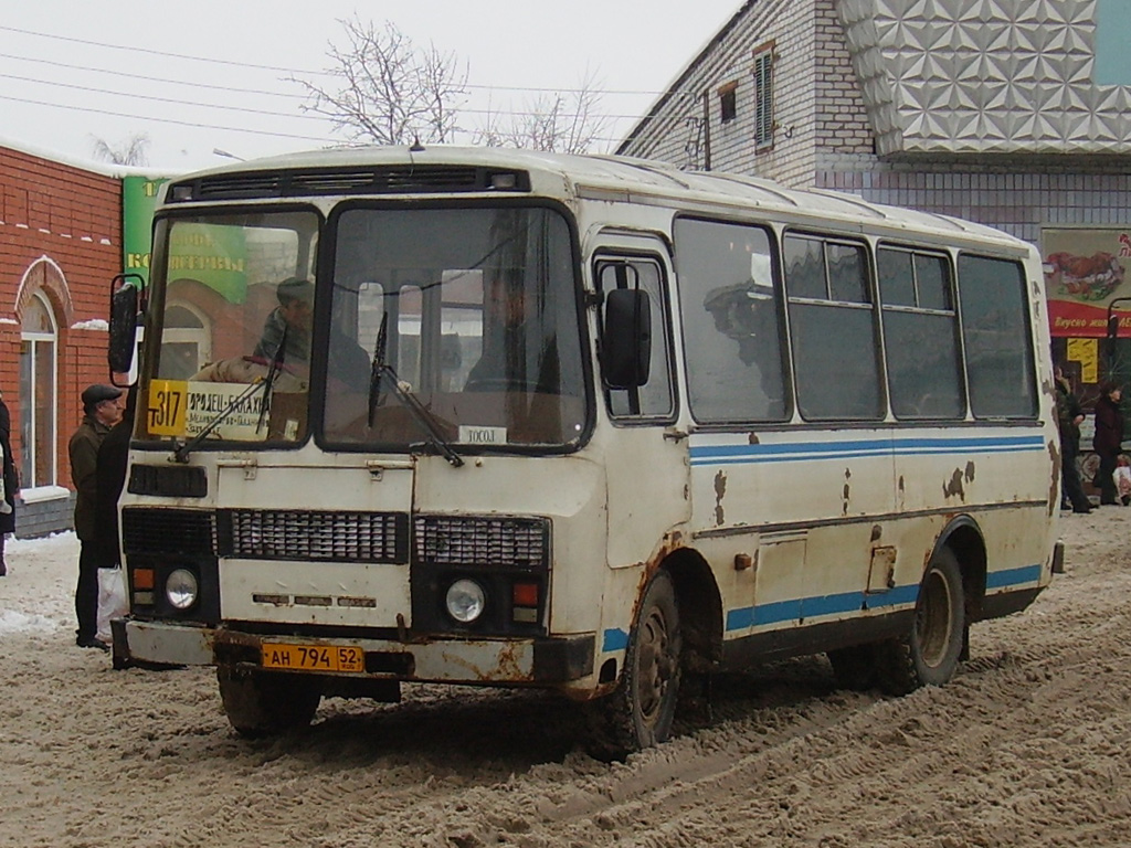 Нижегородская область, ПАЗ-3205-110 № АН 794 52