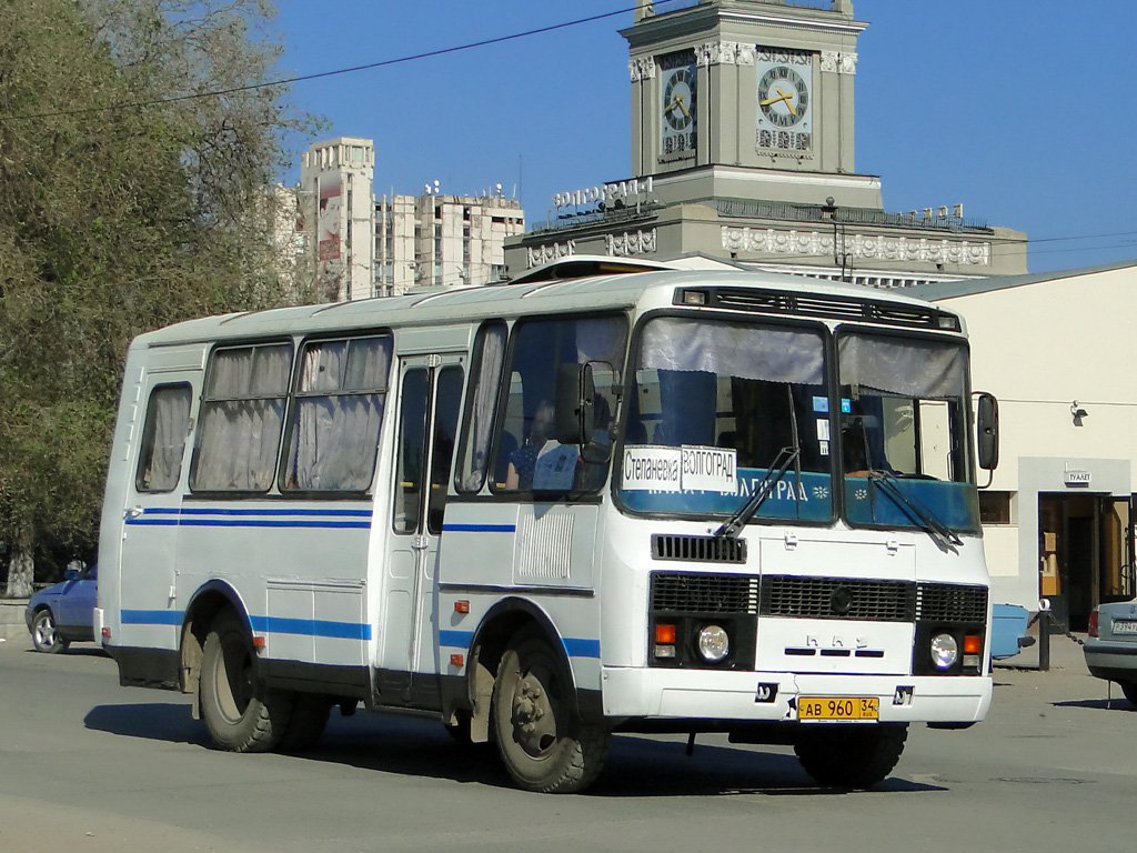 Волгоградская область, ПАЗ-32053 № 0128