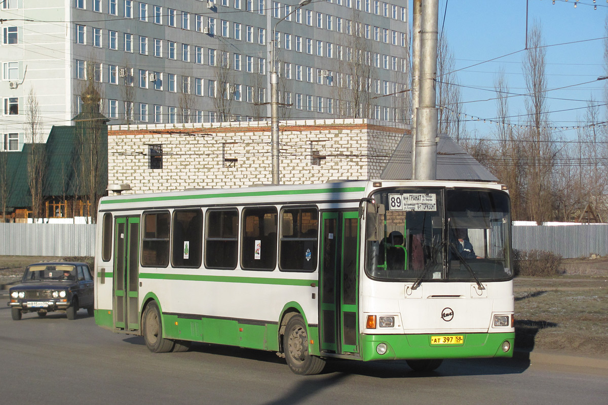 Пензенская область, ЛиАЗ-5256.45-01 № АТ 397 58