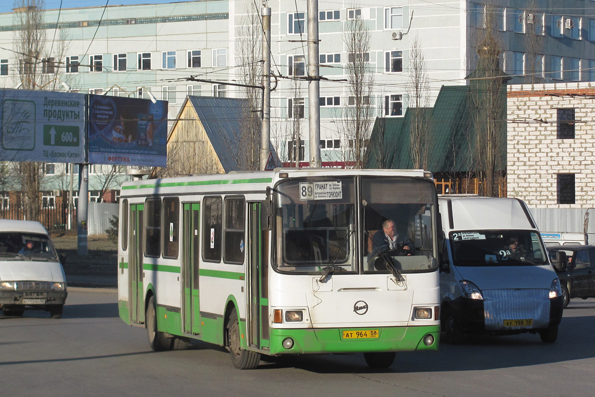 Пензенская область, ЛиАЗ-5256.45 № АТ 964 58