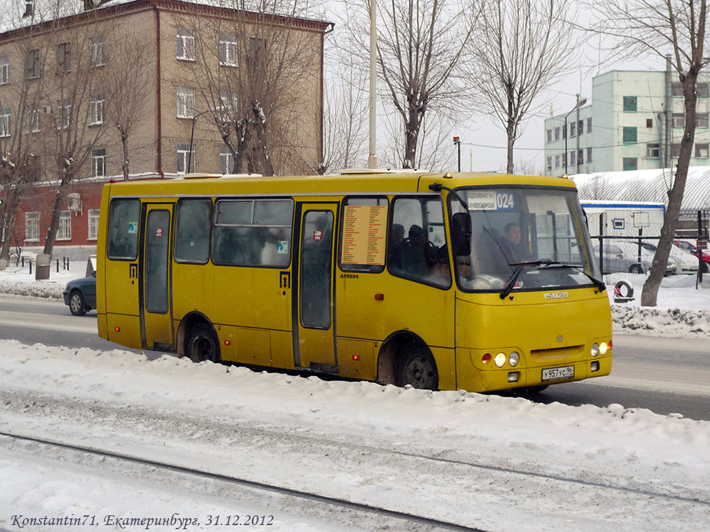 Sverdlovsk region, ChA A09204 Nr. У 957 УС 96