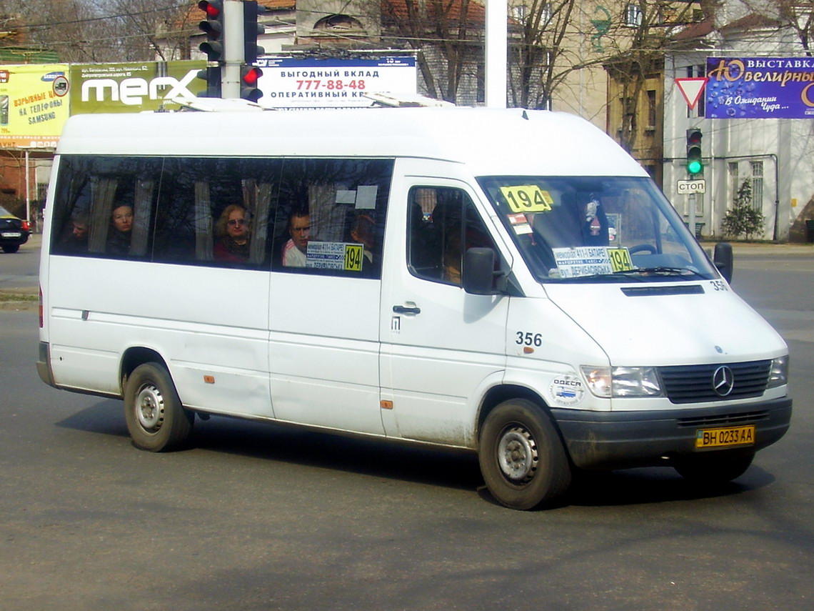 Одесская область, Mercedes-Benz Sprinter W903 312D № 356