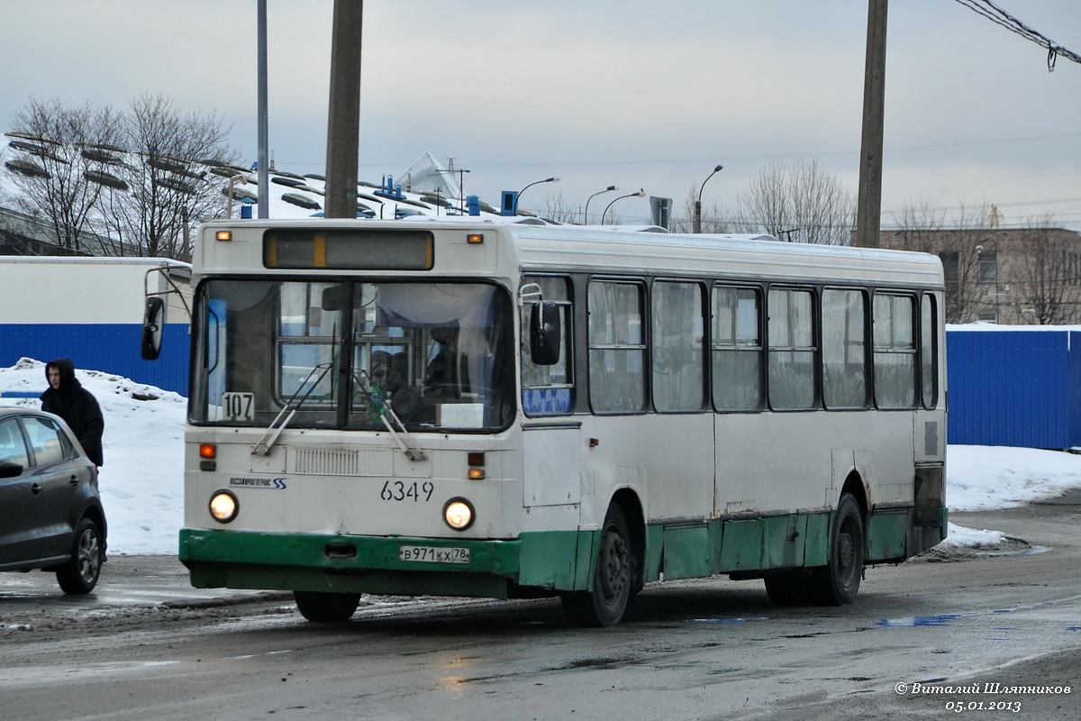 Санкт-Петербург, ЛиАЗ-5256.25 № 6349