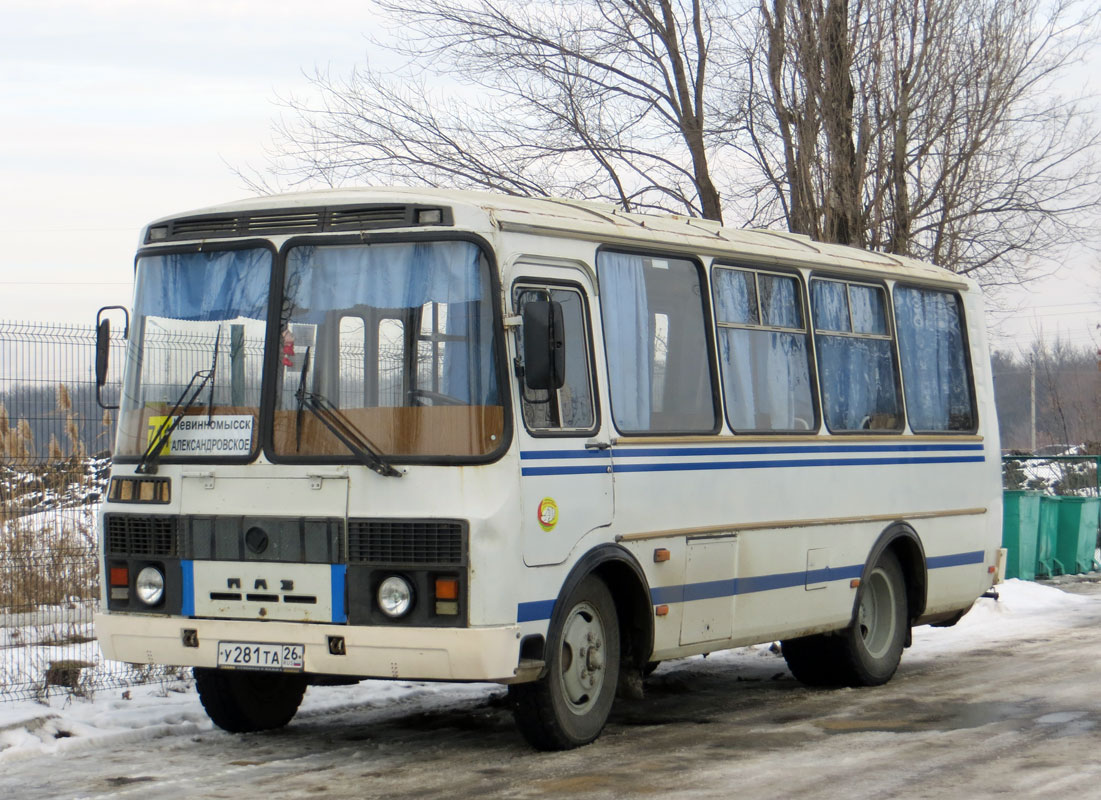 Ставропольский край, ПАЗ-3205-110 № У 281 ТА 26 — Фото — Автобусный  транспорт