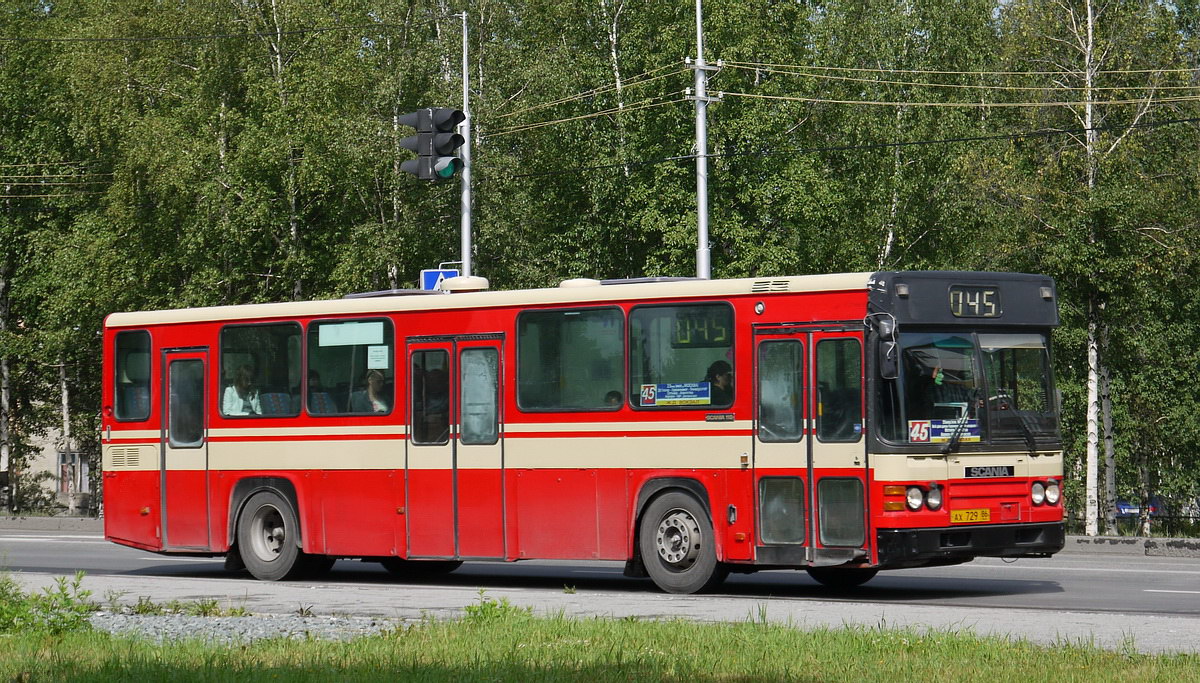 Ханты-Мансийский АО, Scania CN112CL № АХ 729 86