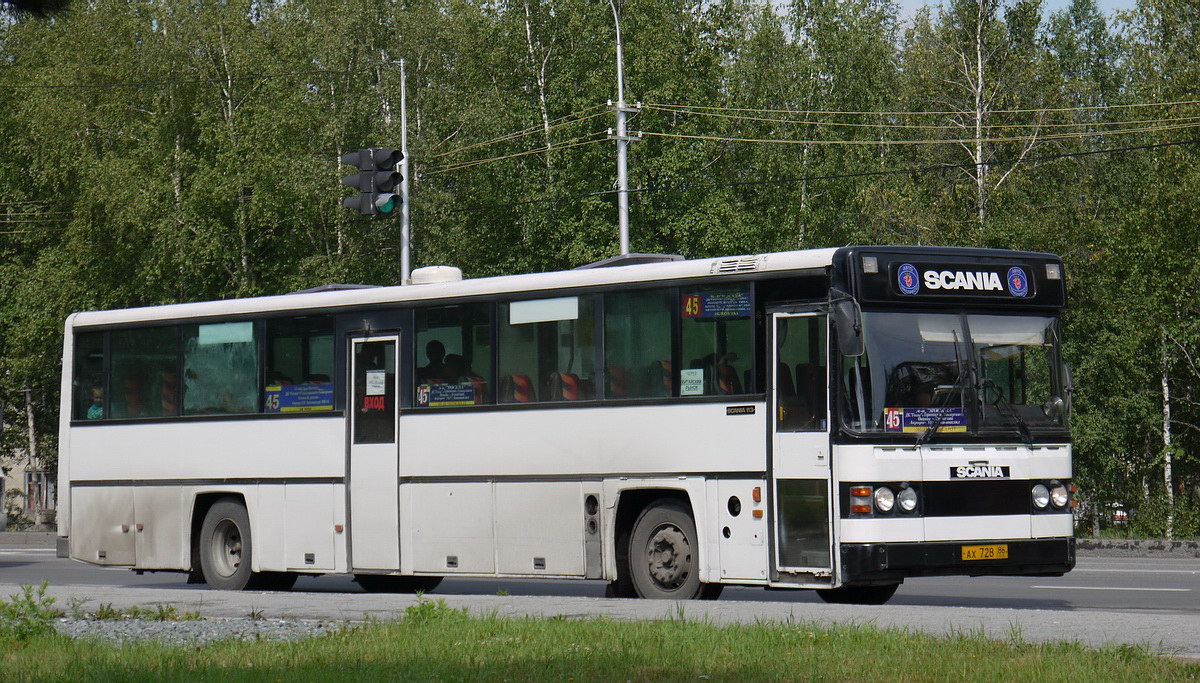 Ханты-Мансийский АО, Scania CK113CLB № АХ 728 86