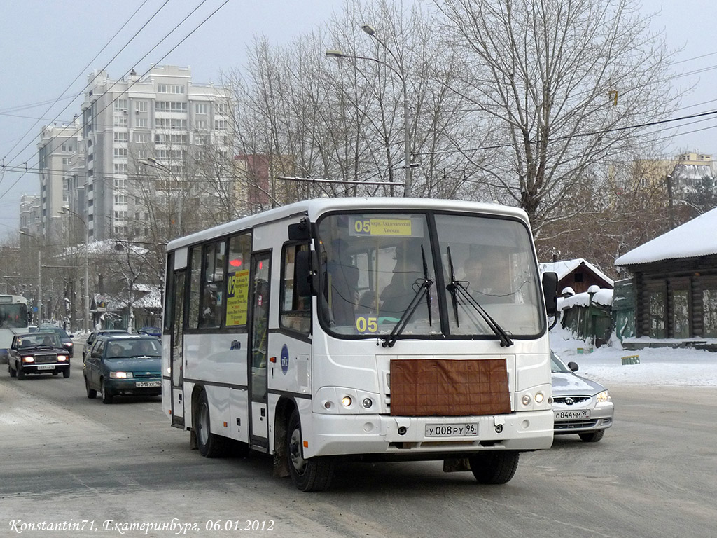 Свердловская область, ПАЗ-320402-05 № У 008 РУ 96