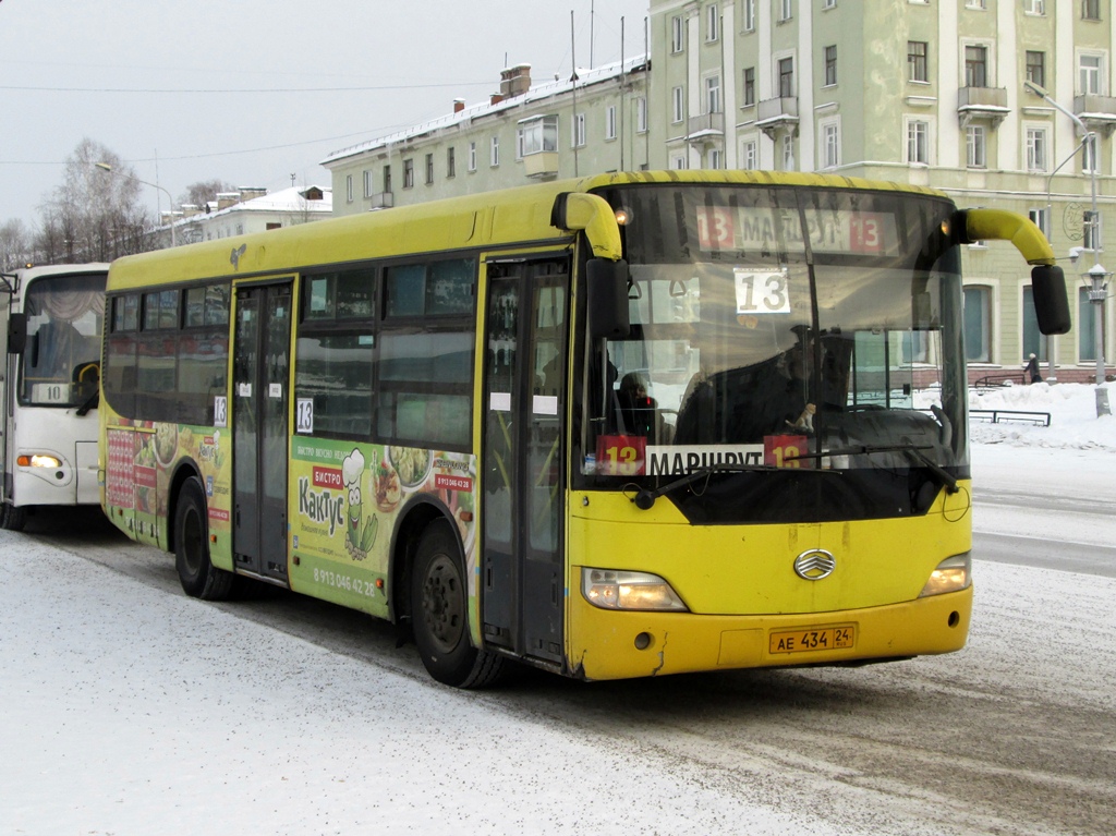 Красноярский край, Sunlong SLK6101 (Junma) № АЕ 434 24