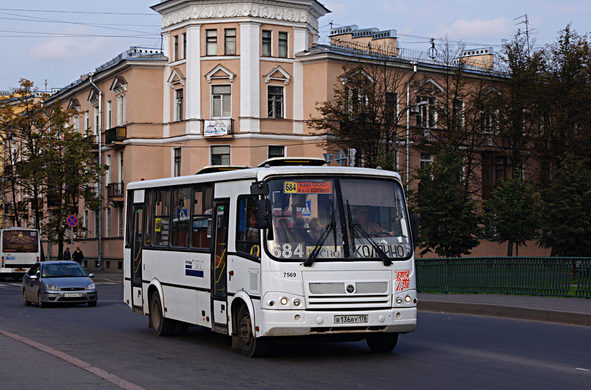 Ленинградская область, ПАЗ-320412-05 № 7569