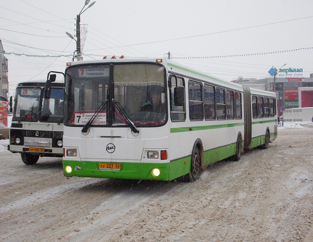 Нижегородская область, ЛиАЗ-6212.00 № АУ 227 52