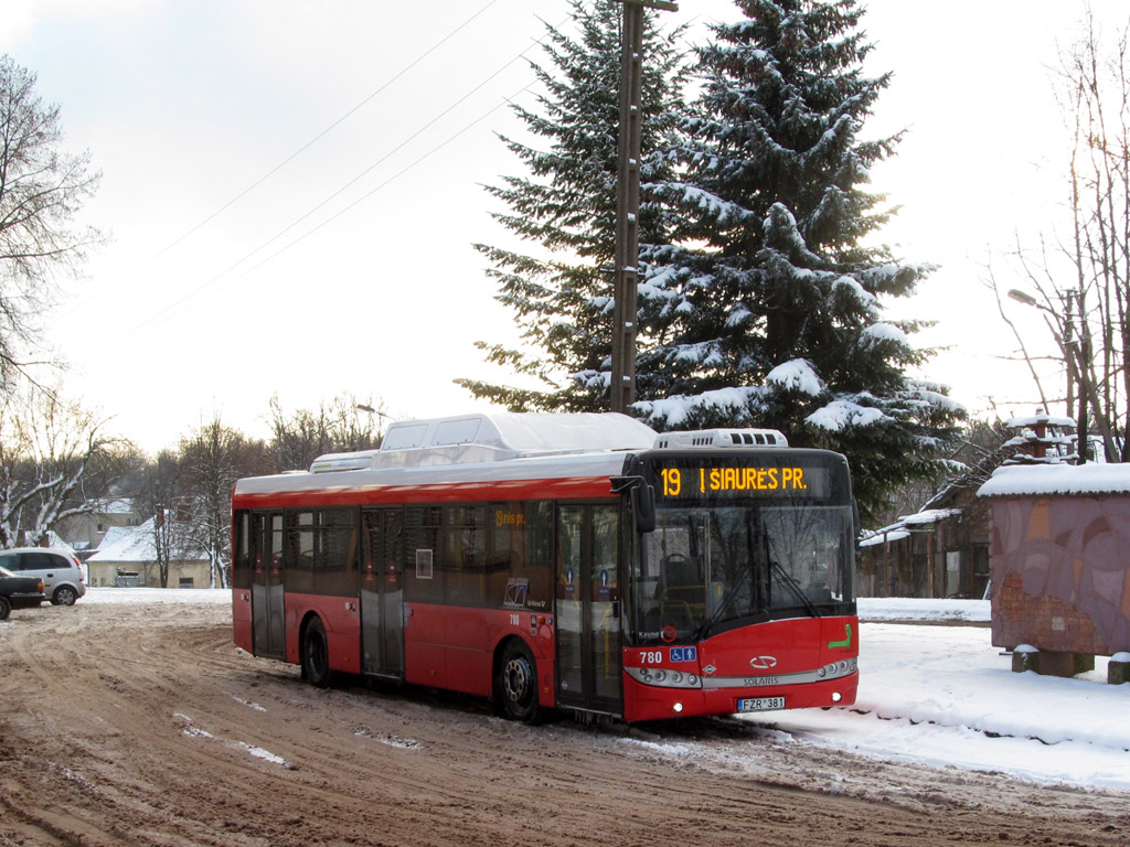 Литва, Solaris Urbino III 12 CNG № 780