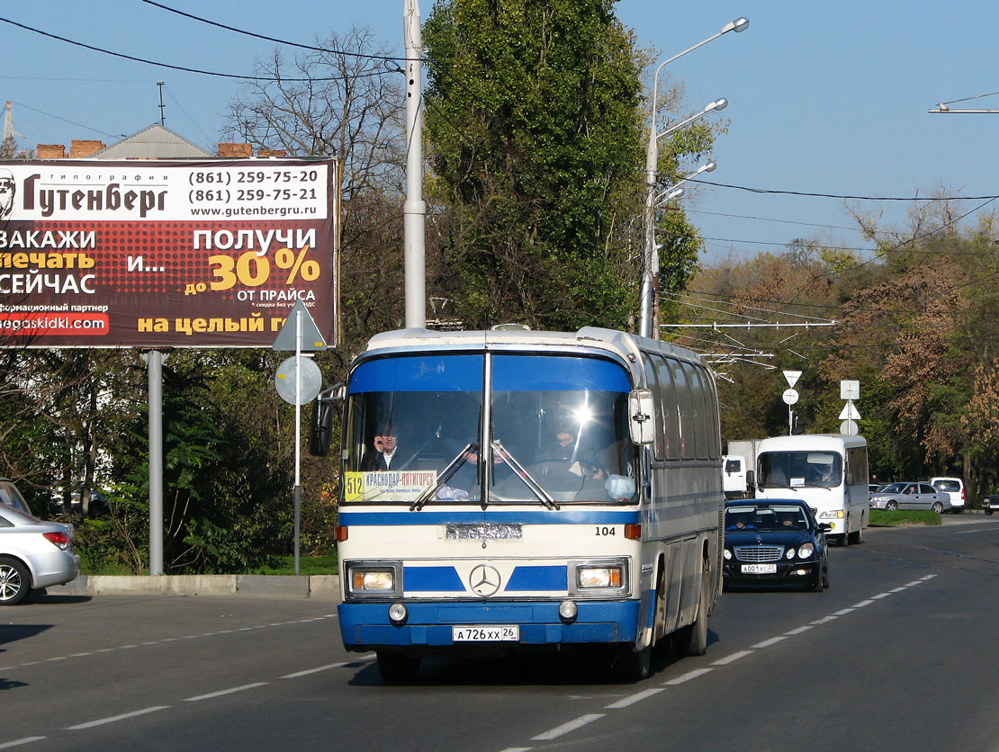 Ставропольский край, Mercedes-Benz O303-11ÜHE № 104