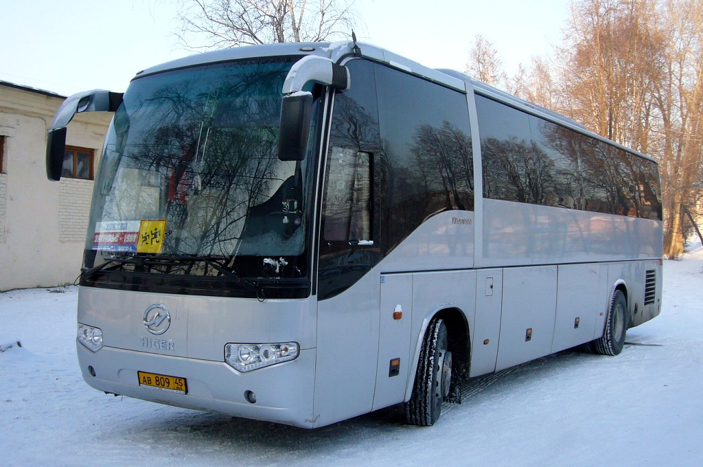 Курганская область, Higer KLQ6129Q № АВ 809 45