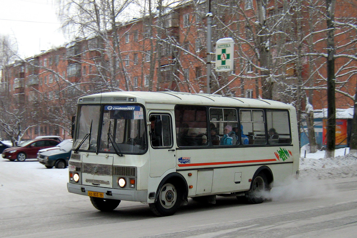 Sverdlovsk region, PAZ-32054 č. ЕО 803 66